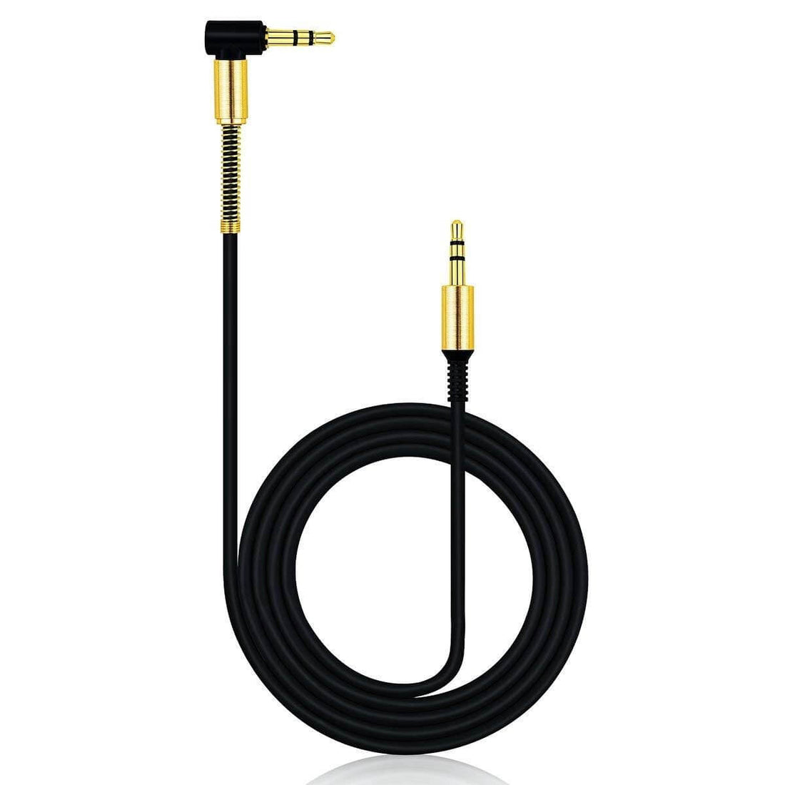 Stereo Audio Cable 3.5 mm – Male to Male Aux Cord AXYON golden