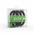 Pack of 5 CAT6 Ethernet high-speed cables in clear packaging with green label.