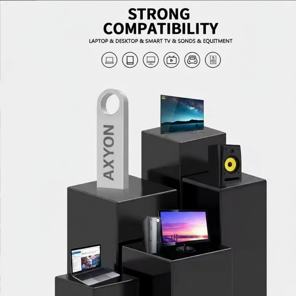 Product display with 'AXYON' brand name on a white background