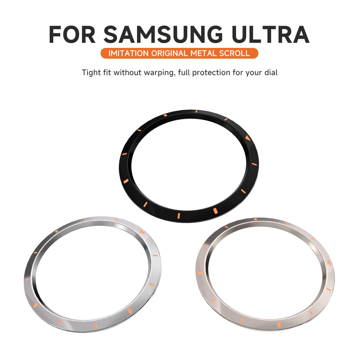 Galaxy Watch 7 Ultra Metal Bezel Ring | AXYON Original