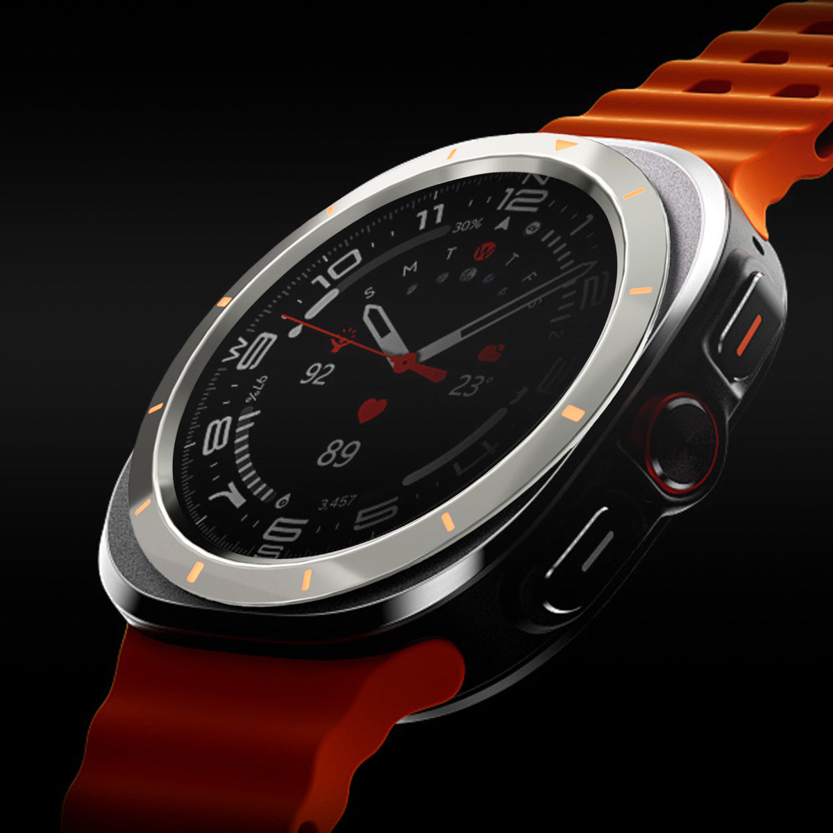 Galaxy Watch 7 Ultra Metal Bezel Ring | AXYON Image