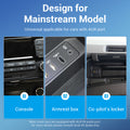 Product design for mainstream model with AUX port applicability on car console, armrest box, and co-pilot's locker.