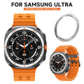 Galaxy Watch 7 Ultra Metal Bezel Ring | AXYON Orange