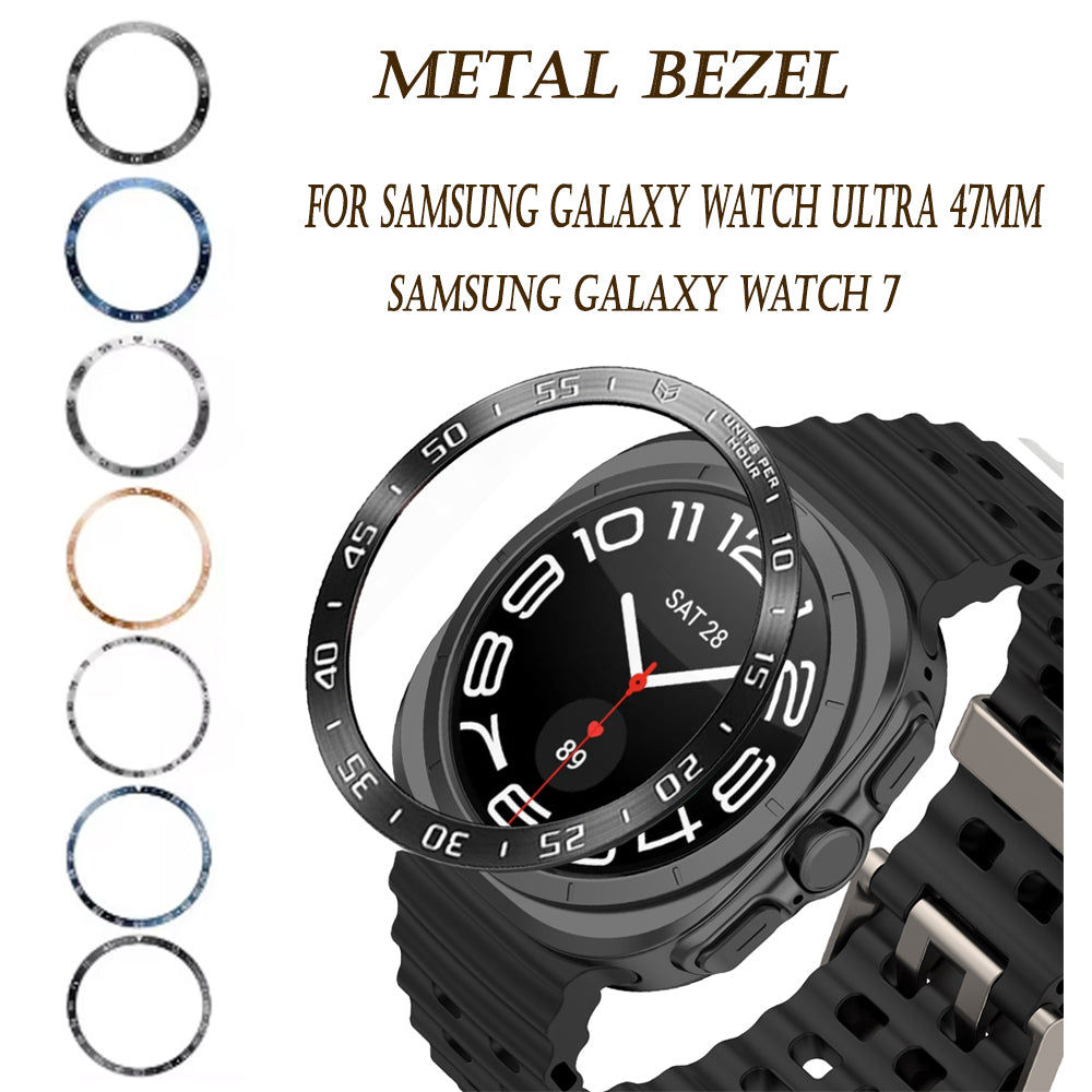 Two smartwatches with different design styles on a white background