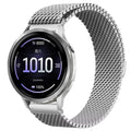 AXYON Garmin Milanese loop band in stainless steel mesh with a magnetic clasp, QuickFit 22mm