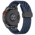 Navy AXYON® Silicone QuickFit Strap for Garmin (20 mm).